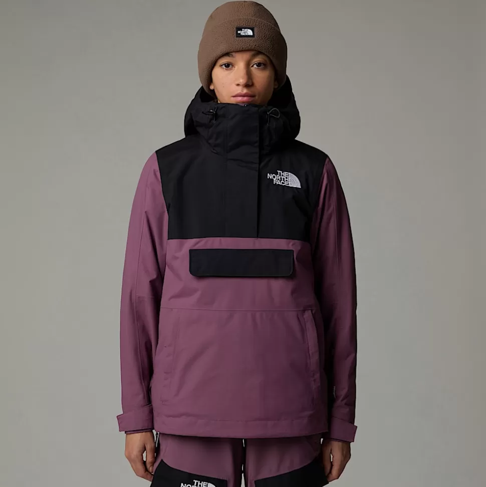 The North Face Anorak Driftview Para Mujer TNF Black-Midnight Mauve Discount