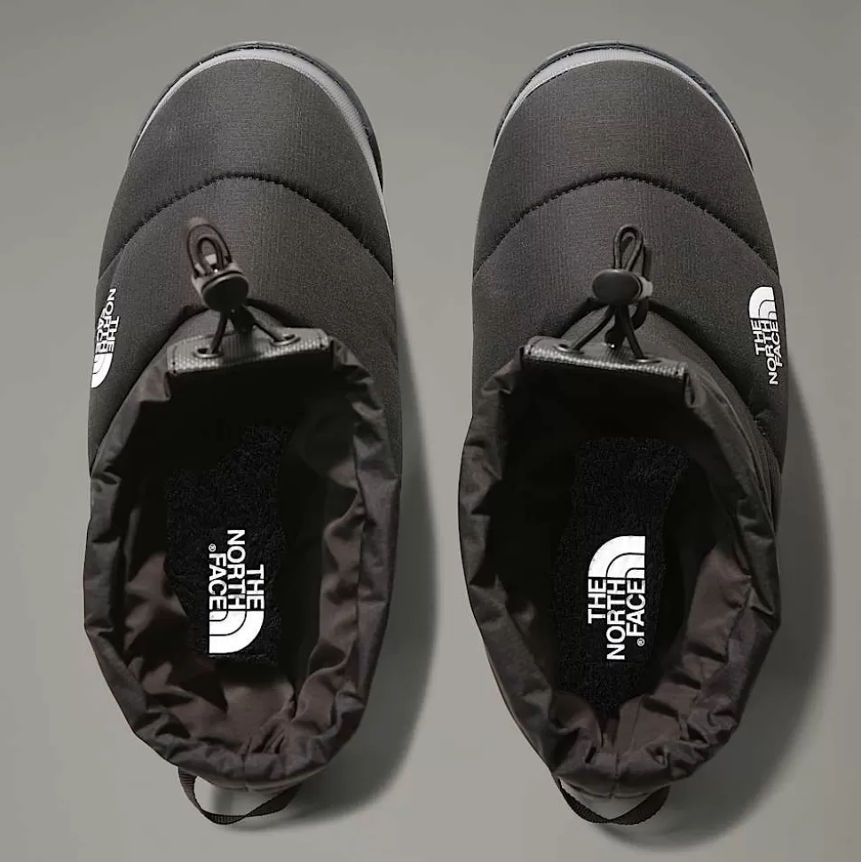The North Face Botas Après Nuptse Para Hombre TNF Black-Asphalt Grey Sale