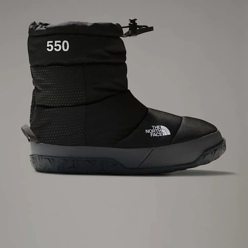 The North Face Botas Après Nuptse Para Mujer TNF Black-Asphalt Grey Shop