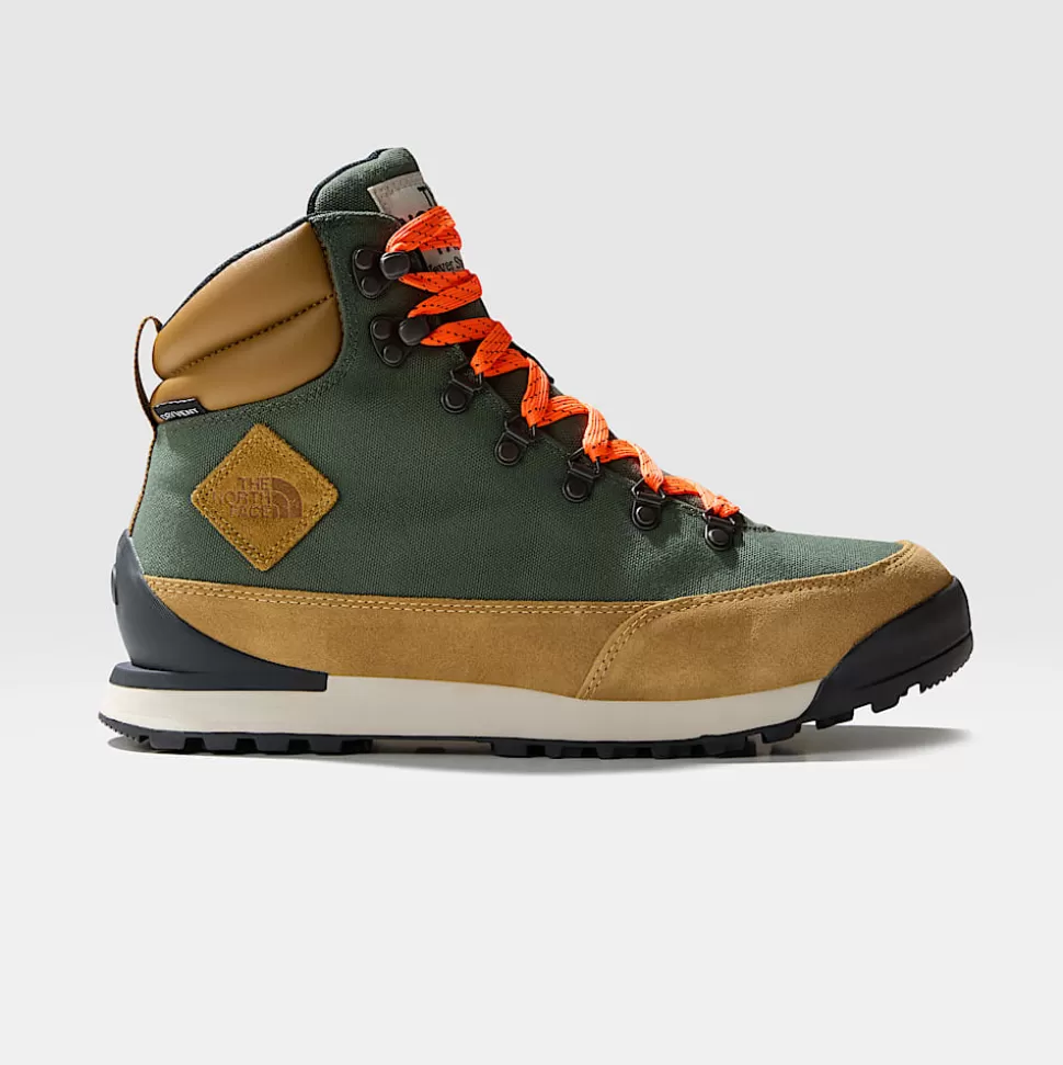 The North Face Botas De Lona Lifestyle Back-To-Berkeley IV Para Hombre THYME/UTILITY BROWN Outlet