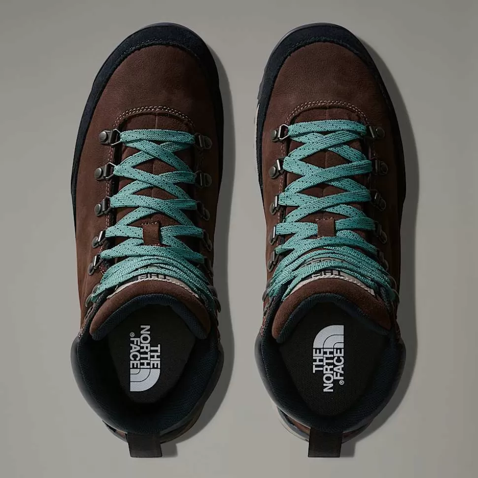 The North Face Botas De Piel Lifestyle Back-To-Berkeley IV Para Hombre DEMITASSE BROWN/TNF BLACK Online