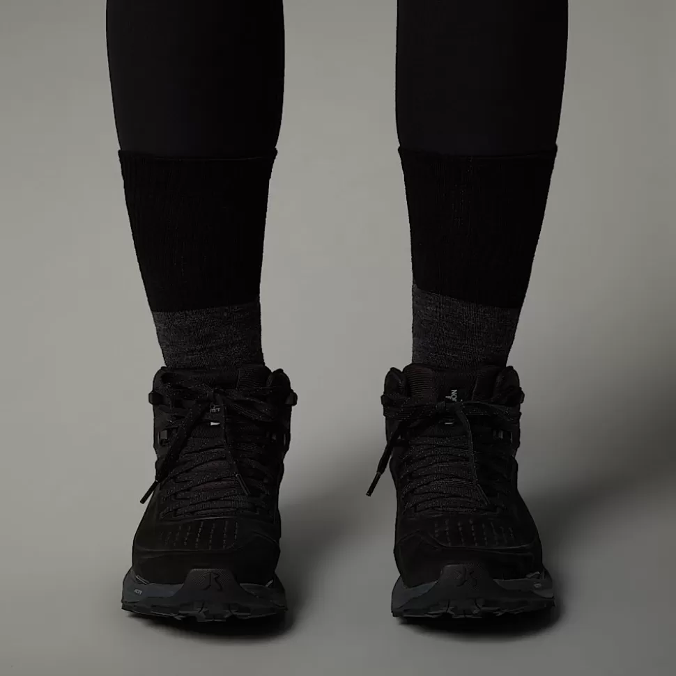 The North Face Botas De Senderimso De Cuero VECTIV™ Exploris II Para Mujer TNF Black-Vanadis Grey Cheap