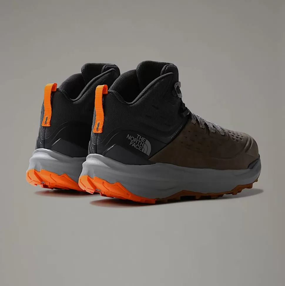 The North Face Botas De Senderismo De Cuero VECTIV™ Exploris II Para Hombre New Taupe Green-Asphalt Grey Best