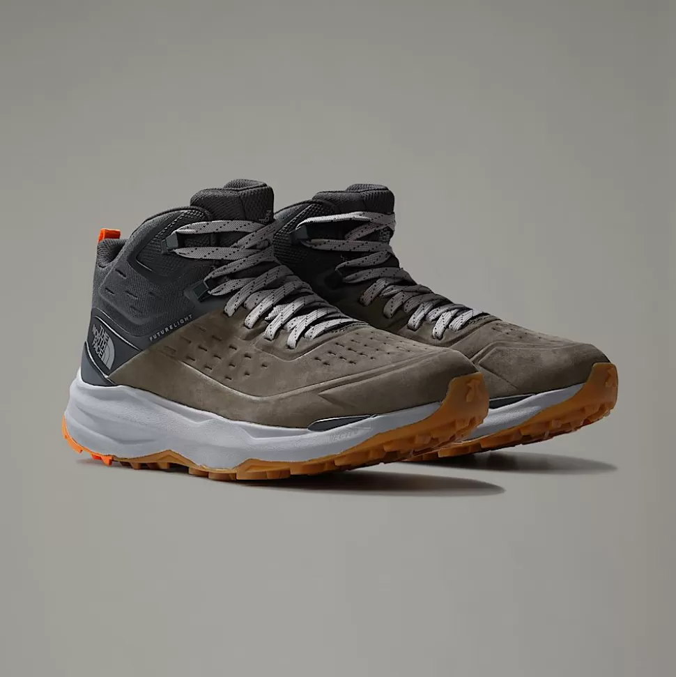 The North Face Botas De Senderismo De Cuero VECTIV™ Exploris II Para Hombre New Taupe Green-Asphalt Grey Best