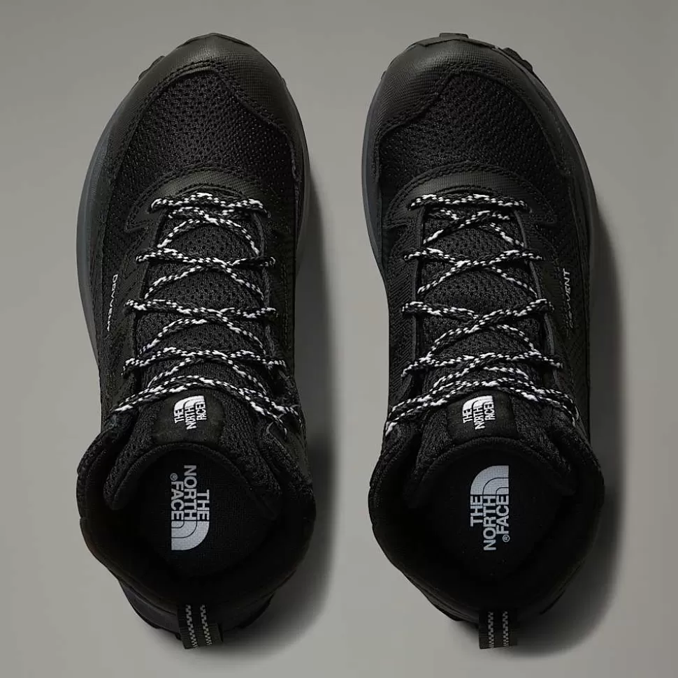 The North Face Botas De Senderismo Impermeables De Caña Media Fastpack Para Jóvenes TNF Black-TNF Black Cheap