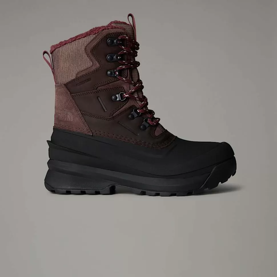 The North Face Botas Impermeables Chilkat V 400 Para Mujer Deep Taupe-TNF Black Shop