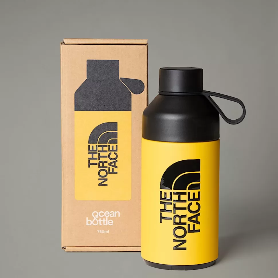 The North Face Botella De Agua 0.75L X Ocean Bottle Summit Gold-TNF Black Best Sale