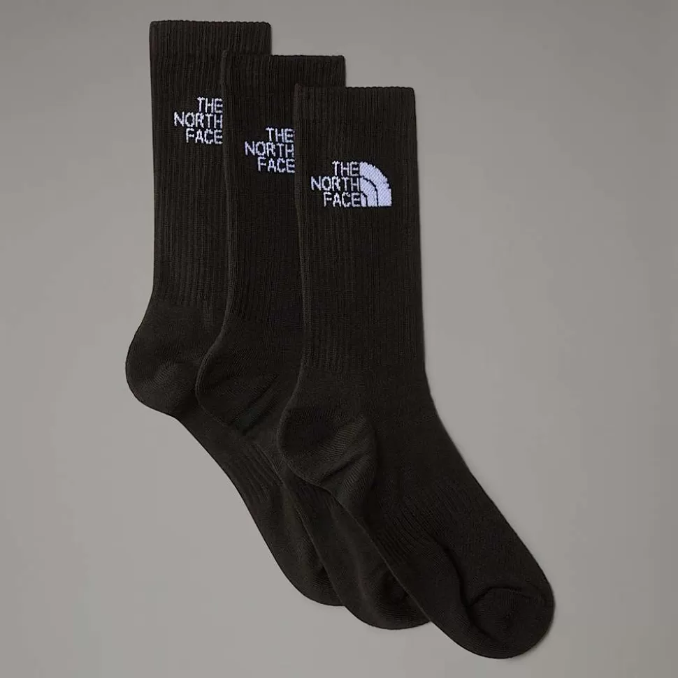 The North Face Calcetines Altos Con Amortiguación Multi Sport TNF Black Fashion