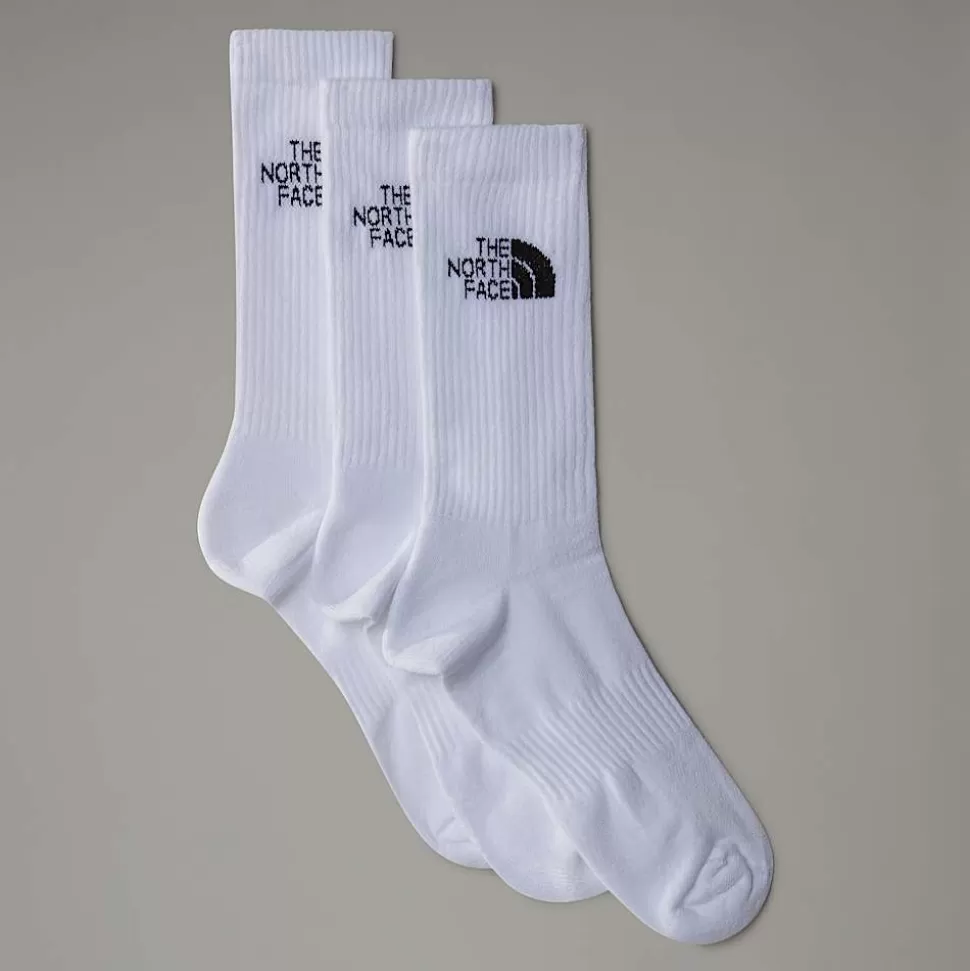 The North Face Calcetines Altos Con Amortiguación Multi Sport TNF White Best