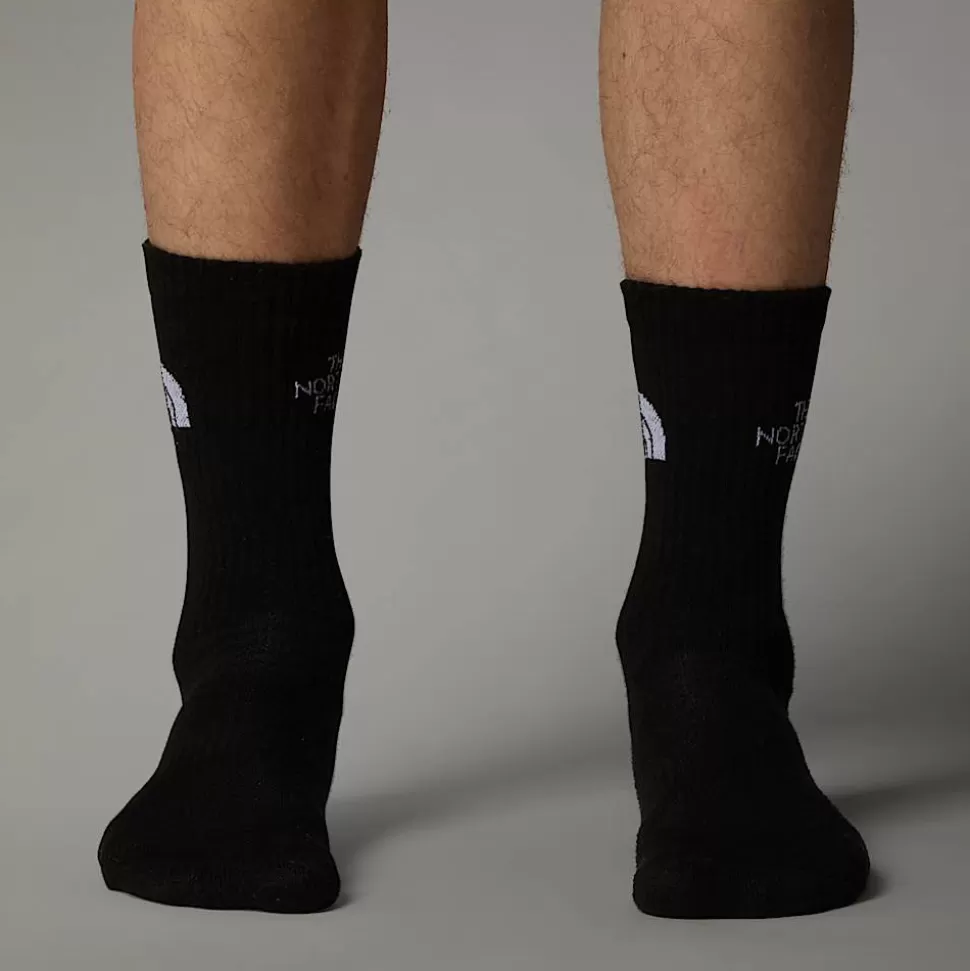 The North Face Calcetines Altos Con Amortiguación Multi Sport TNF Black Fashion