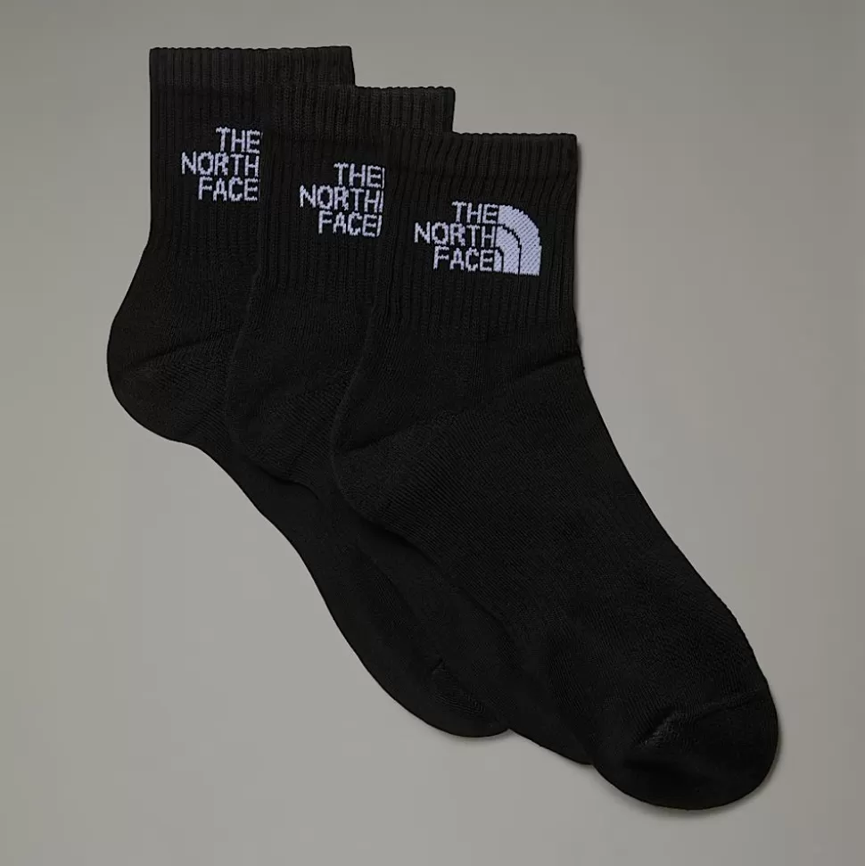 The North Face Calcetines De 1/4 Con Amortiguación Multi Sport TNF Black Outlet