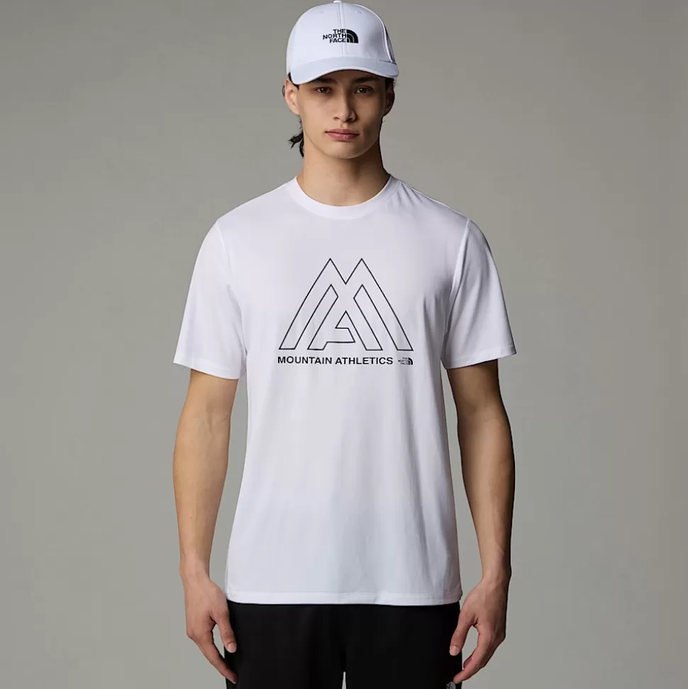 The North Face Camiseta 24/7 Para Hombre TNF White Flash Sale