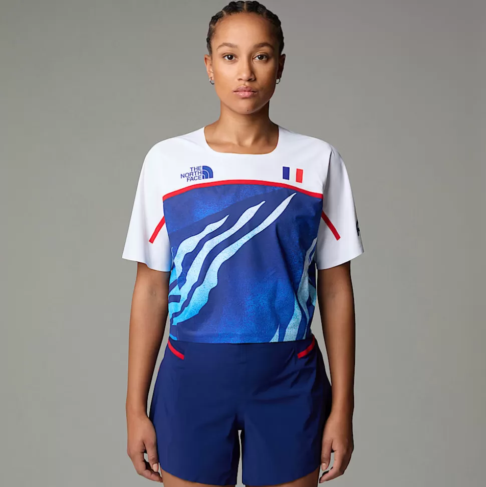 The North Face Camiseta Comp Para Mujer TNF White France Fashion