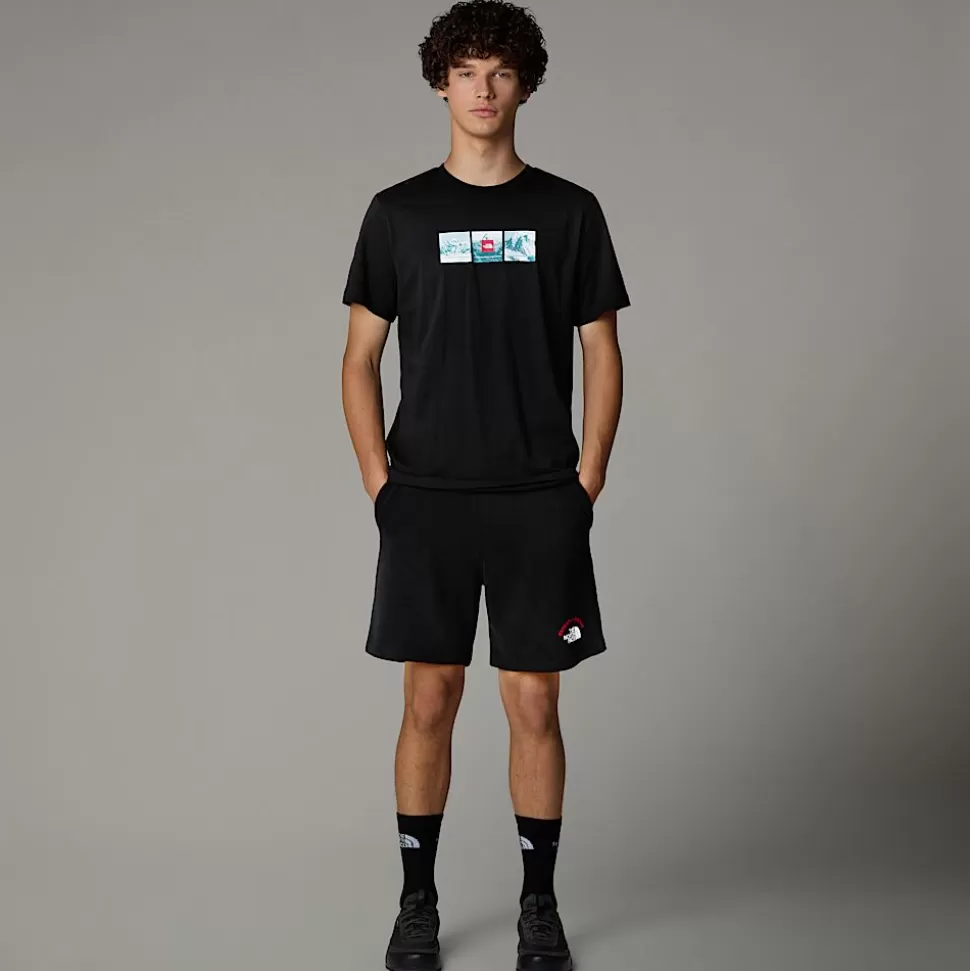 The North Face Camiseta Con Estampado Gráfico Expedition System Para Hombre TNF Black Outlet