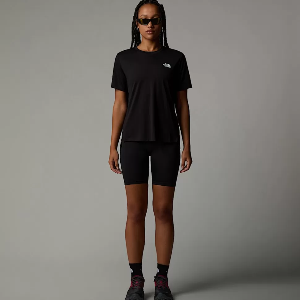 The North Face Camiseta Con Estampado Gráfico Flex Para Mujer TNF Black Hot