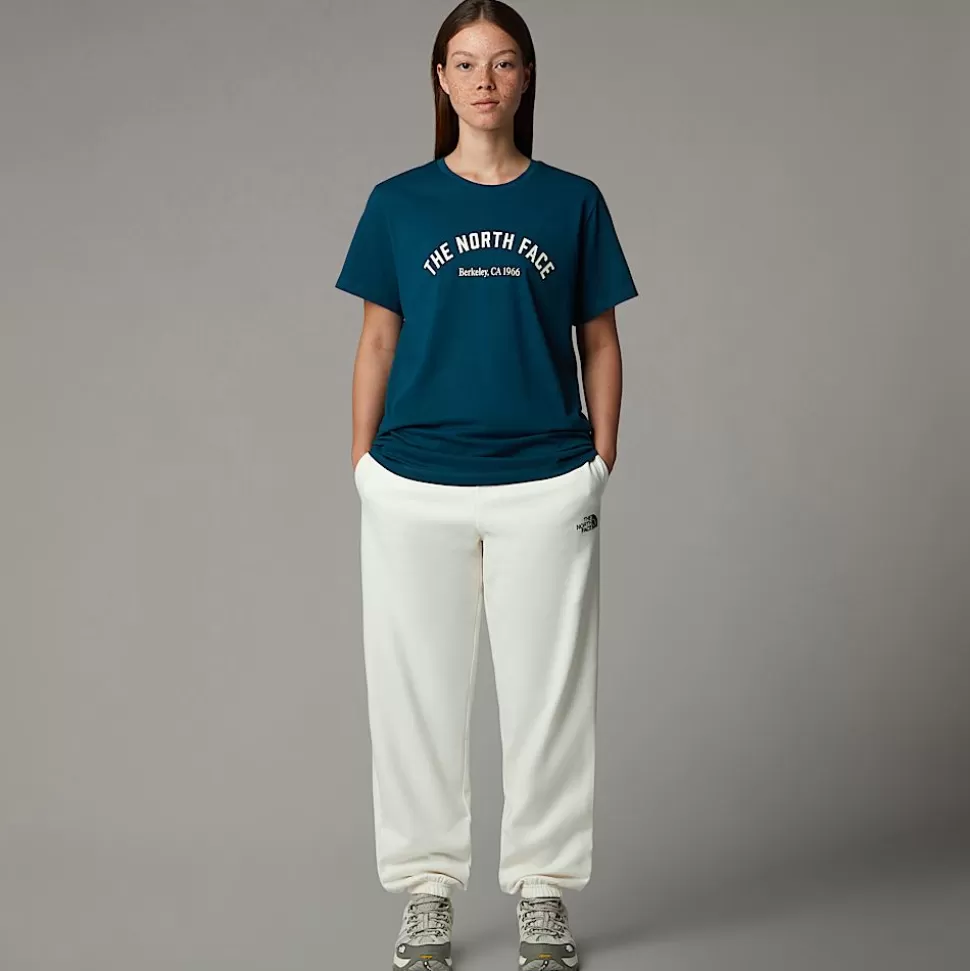 The North Face Camiseta Con Estampado Gráfico Varsity Para Mujer Midnight Petrol Best Sale