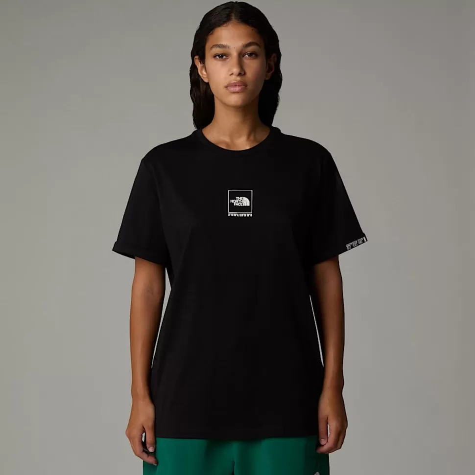 The North Face Camiseta Coordinates Para Mujer TNF Black Online