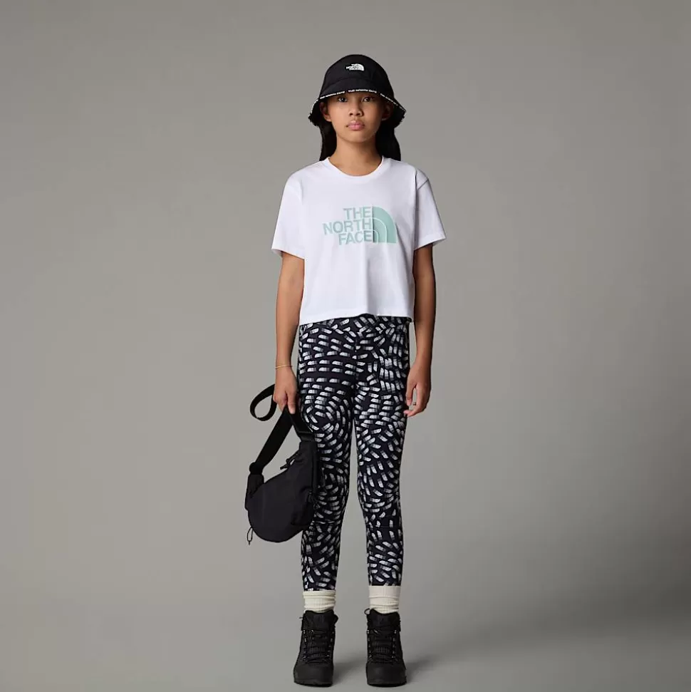 The North Face Camiseta Corta Easy Para Niña TNF White Best Sale