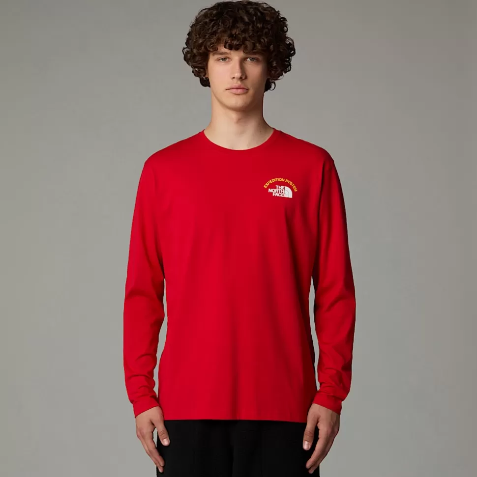 The North Face Camiseta De Manga Larga Anniversary Para Hombre TNF Red Online