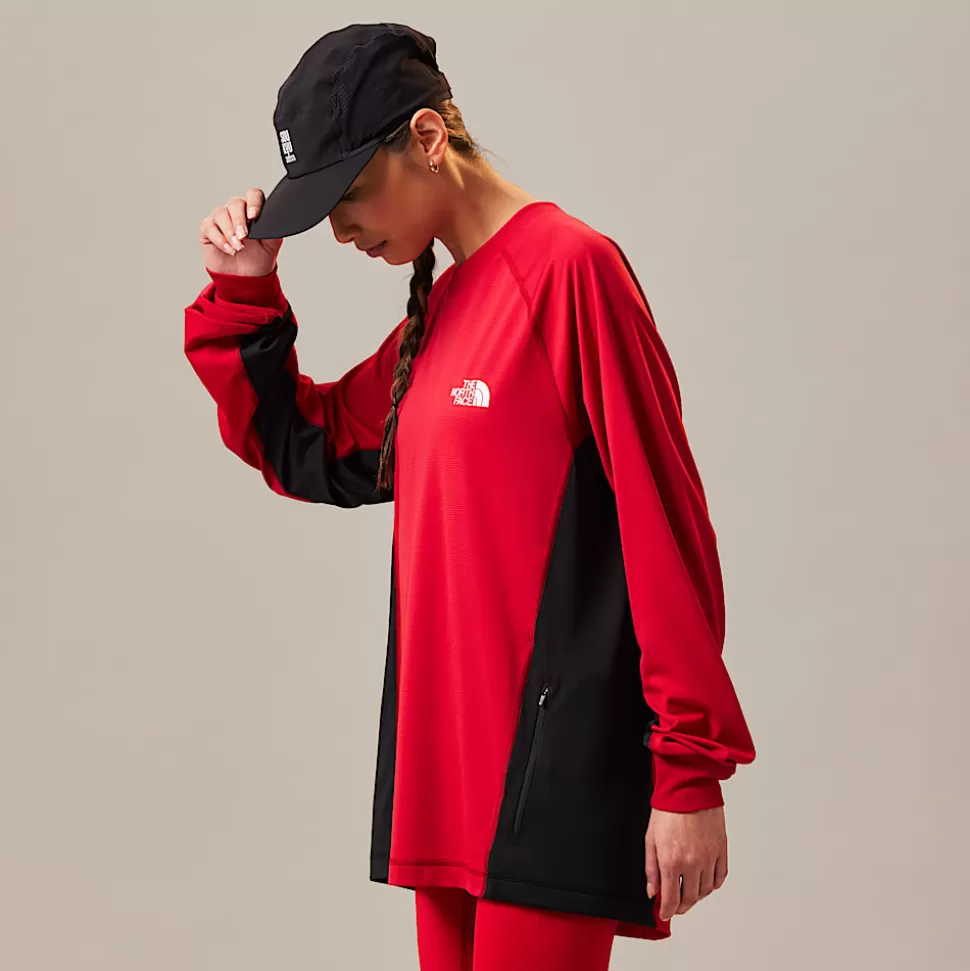 The North Face Camiseta De Manga Larga De Trail Runnning X UNDERCOVER SOUKUU Chili Pepper Red-TNF Black Discount