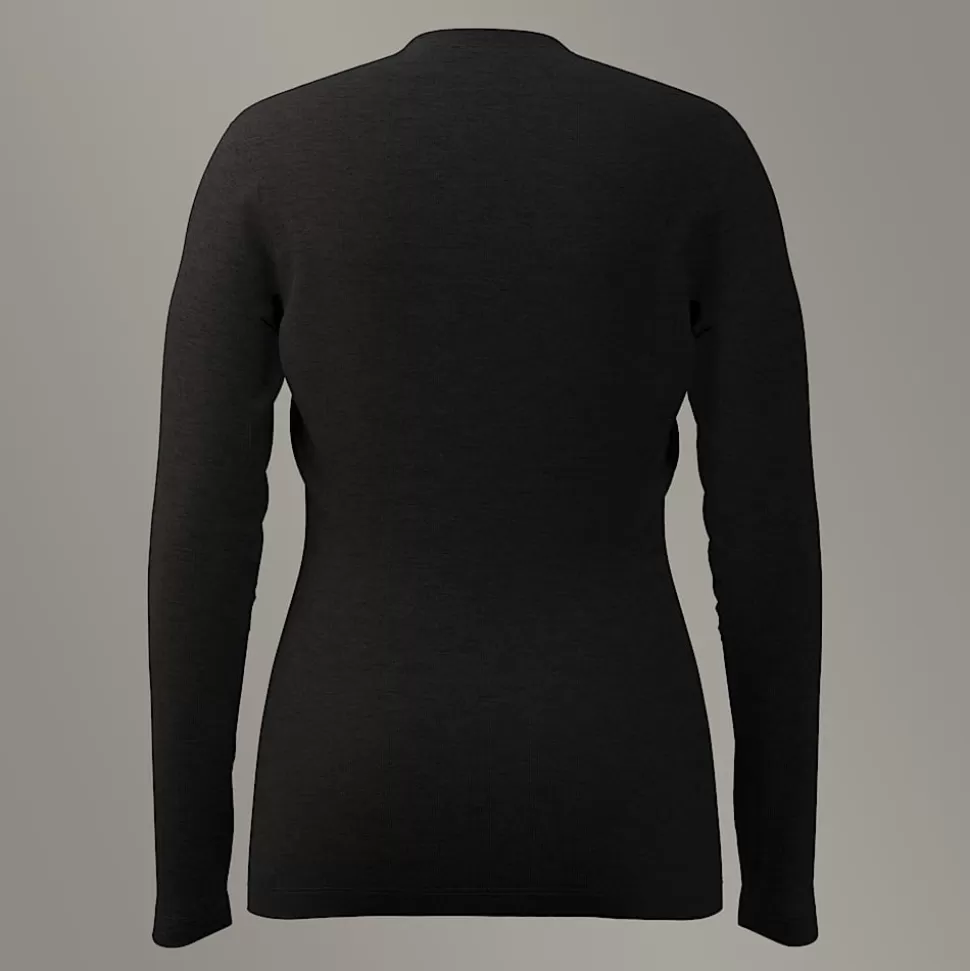 The North Face Camiseta De Manga Larga Easy Para Mujer TNF Black Fashion