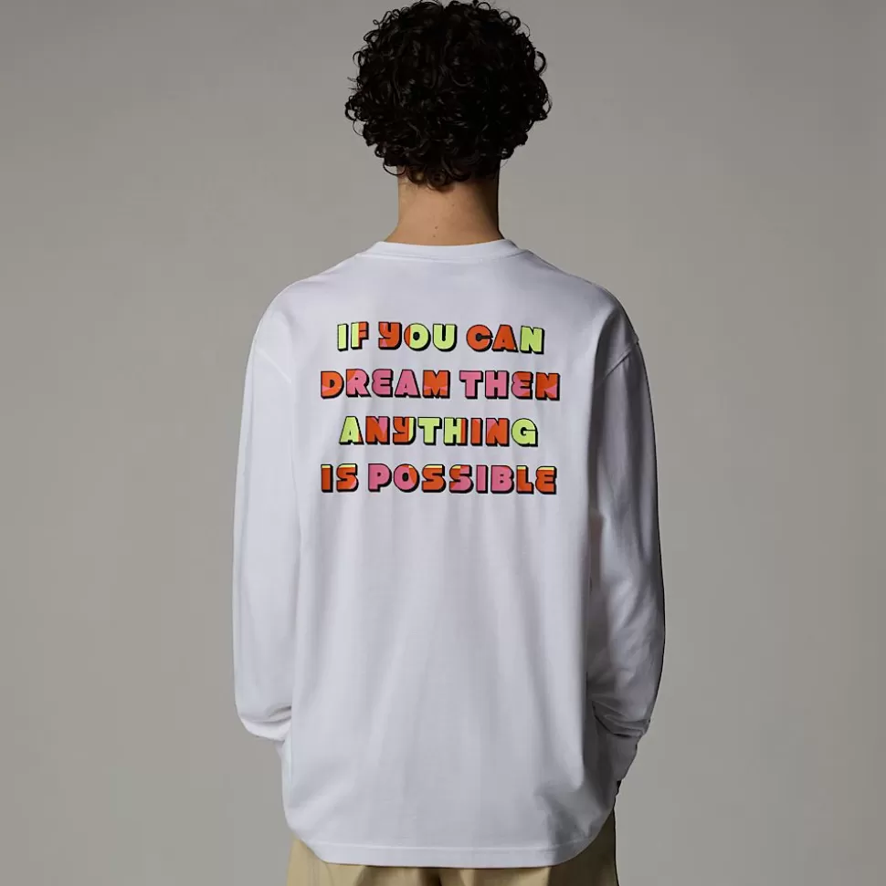 The North Face Camiseta De Manga Larga Gráfica TNF X Yinka Ilori Unisex TNF White Store