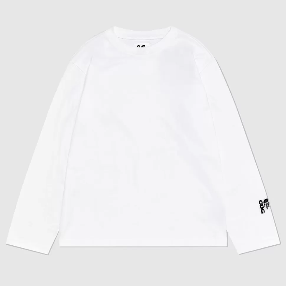 The North Face Camiseta De Manga Larga Icon X CDG TNF White Cheap