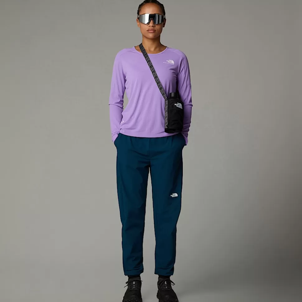 The North Face Camiseta De Manga Larga Kikash Para Mujer Purple Granite Cheap