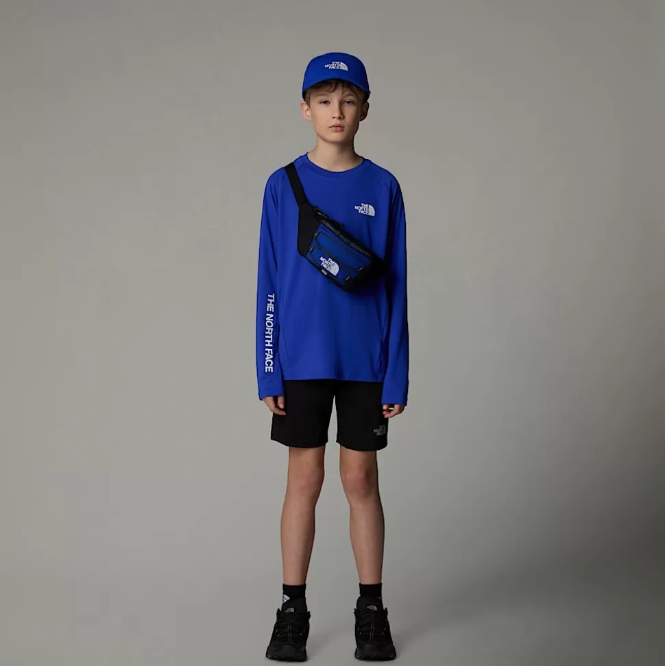 The North Face Camiseta De Manga Larga Never Stop Para Jóvenes TNF Blue Hot