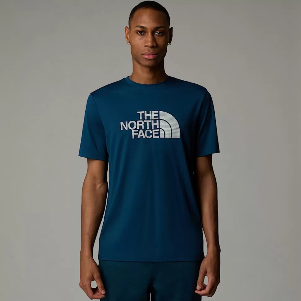 The North Face Camiseta Easy 24/7 Para Hombre Midnight Petrol Hot