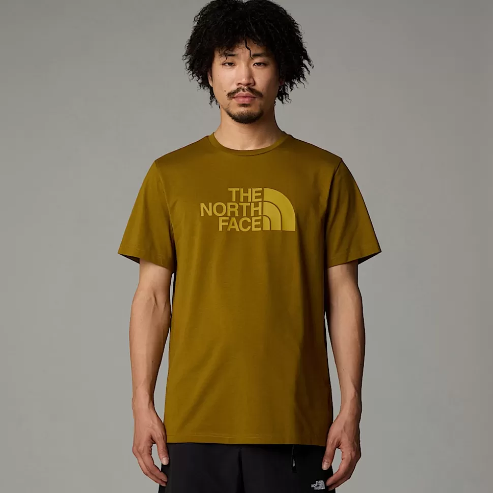 The North Face Camiseta Easy Para Hombre Moss Green-Amber Green Sale