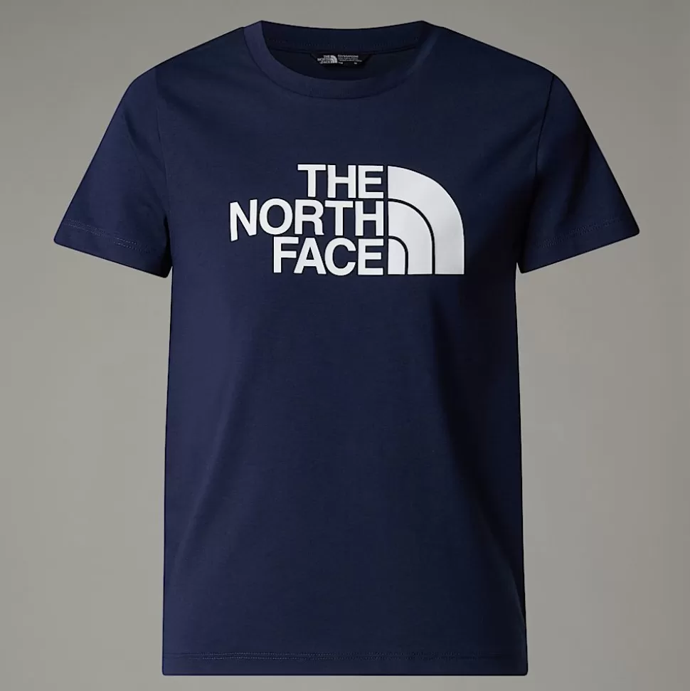 The North Face Camiseta Easy Para Niño Summit Navy Sale