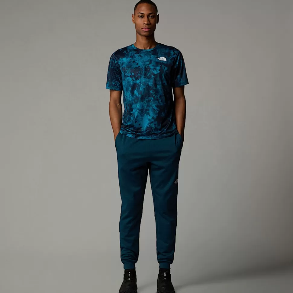 The North Face Camiseta Estampada 24/7 Para Hombre Midnight Petrol Micro Halfdome Print Shop