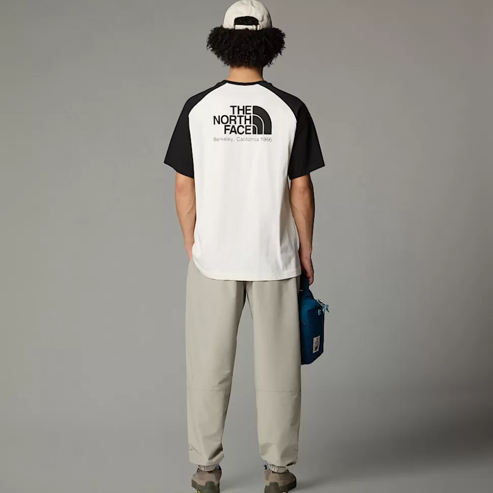 The North Face Camiseta Heritage Para Hombre White Dune-TNF Black Discount