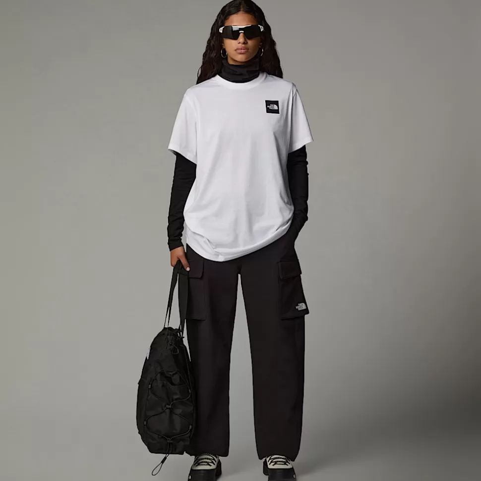 The North Face Camiseta Holgada Fine Para Mujer TNF White Clearance