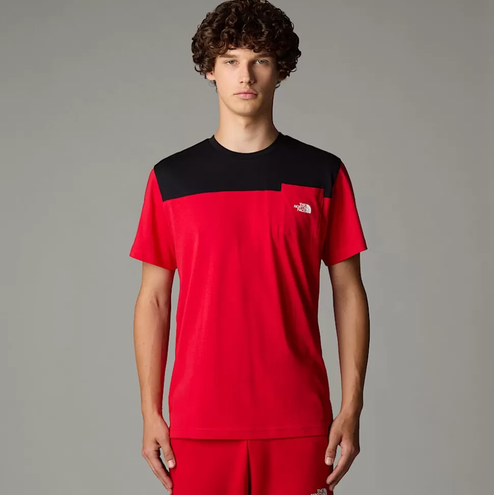 The North Face Camiseta Icon Para Hombre TNF Red-TNF Black Best