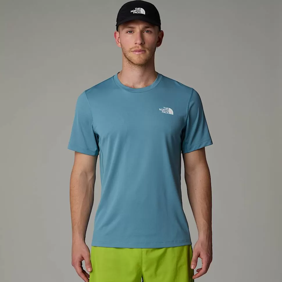 The North Face Camiseta Lightbright Para Hombre Algae Blue New