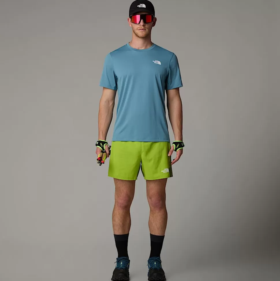 The North Face Camiseta Lightbright Para Hombre Algae Blue New