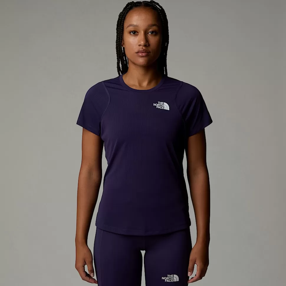 The North Face Camiseta Lightbright Para Mujer Eternal Purple Clearance