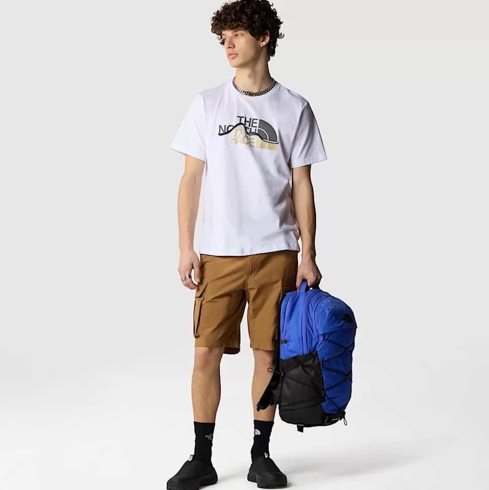 The North Face Camiseta Mountain Line Para Hombre TNF White Sale