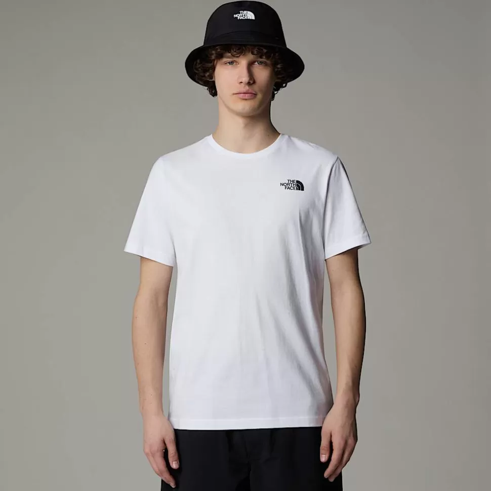 The North Face Camiseta Redbox Celebration Para Hombre TNF White Flash Sale