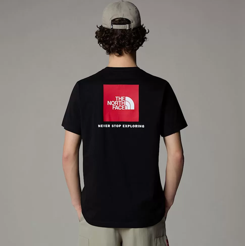 The North Face Camiseta Redbox Para Hombre TNF Black Fashion