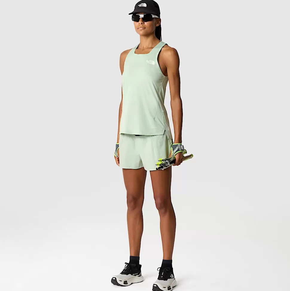 The North Face Camiseta Sin Mangas De Trail Running Summit High Para Mujer Misty Sage Discount