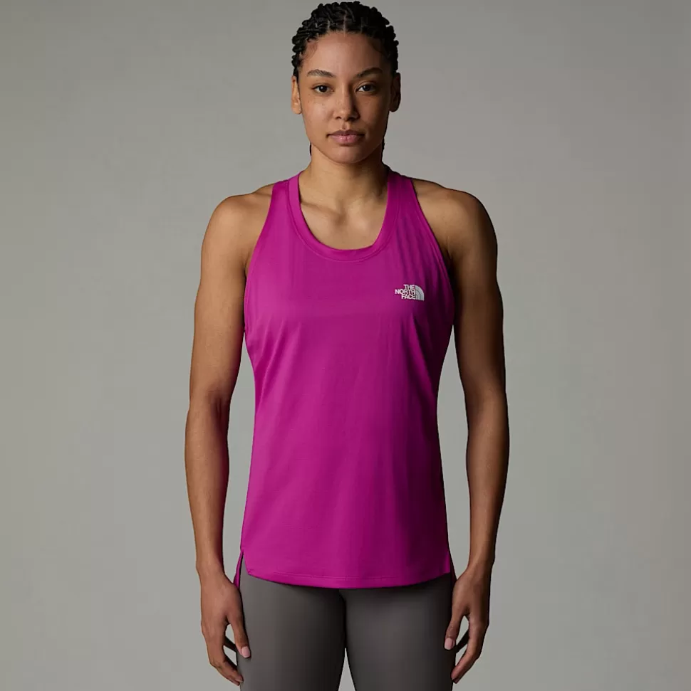 The North Face Camiseta Sin Mangas Flex Para Mujer Deep Mulberry Best