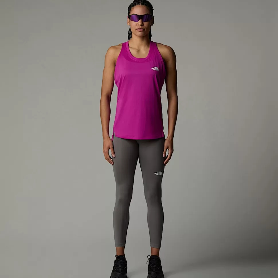 The North Face Camiseta Sin Mangas Flex Para Mujer Deep Mulberry Best