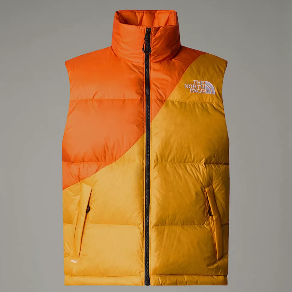 The North Face Chaleco Acolchado De Plumón TNF X Yinka Ilori Unisex Red Orange-Apricot Glaze Best
