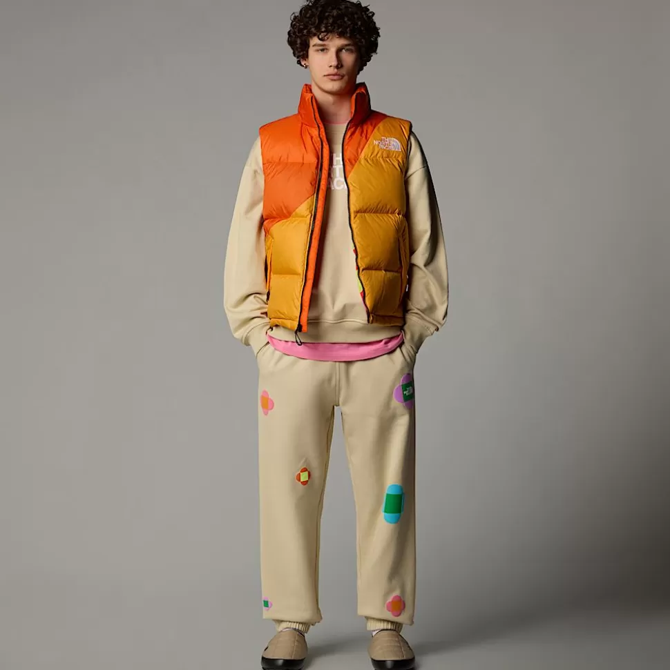 The North Face Chaleco Acolchado De Plumón TNF X Yinka Ilori Unisex Red Orange-Apricot Glaze Best