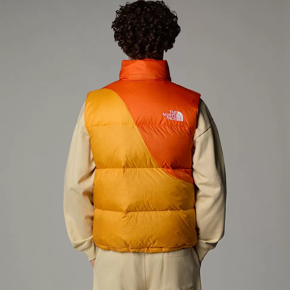 The North Face Chaleco Acolchado De Plumón TNF X Yinka Ilori Unisex Red Orange-Apricot Glaze Best
