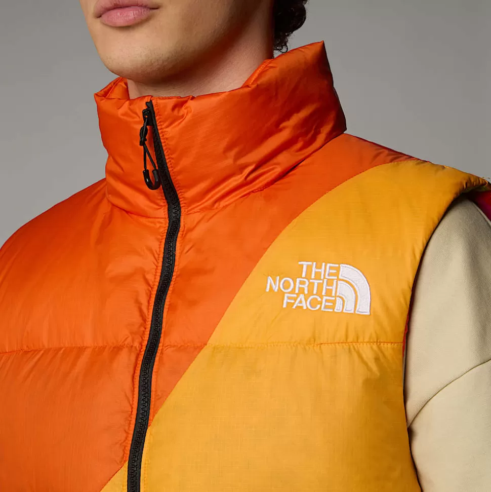 The North Face Chaleco Acolchado De Plumón TNF X Yinka Ilori Unisex Red Orange-Apricot Glaze Best