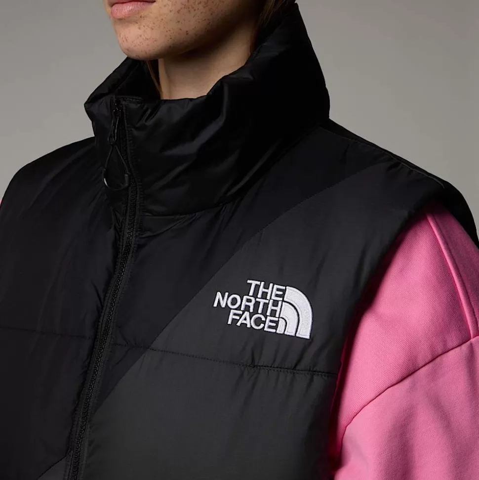 The North Face Chaleco Acolchado De Plumón TNF X Yinka Ilori Unisex TNF Black-Asphalt Grey Sale